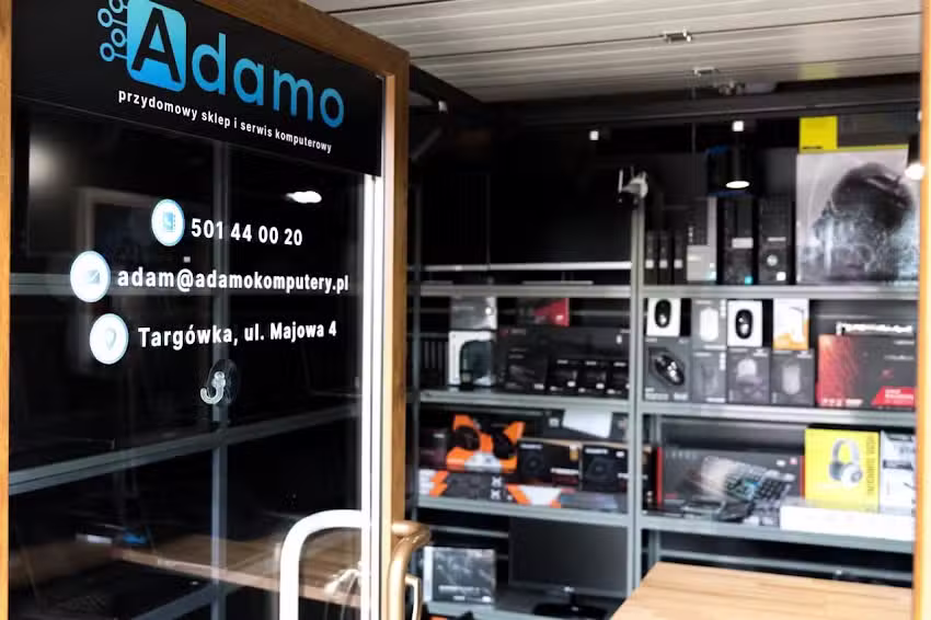 Adamo &ndash; przydomowy sklep i serwis komputerowy &ndash; komputery poleasingowe &ndash; laptopy &ndash; części