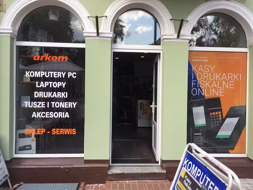 Arkom – komputery – kasy fiskalne Tuchola