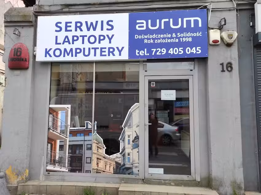 Aurum Serwis &ndash; Naprawa Laptop&oacute;w i Komputer&oacute;w