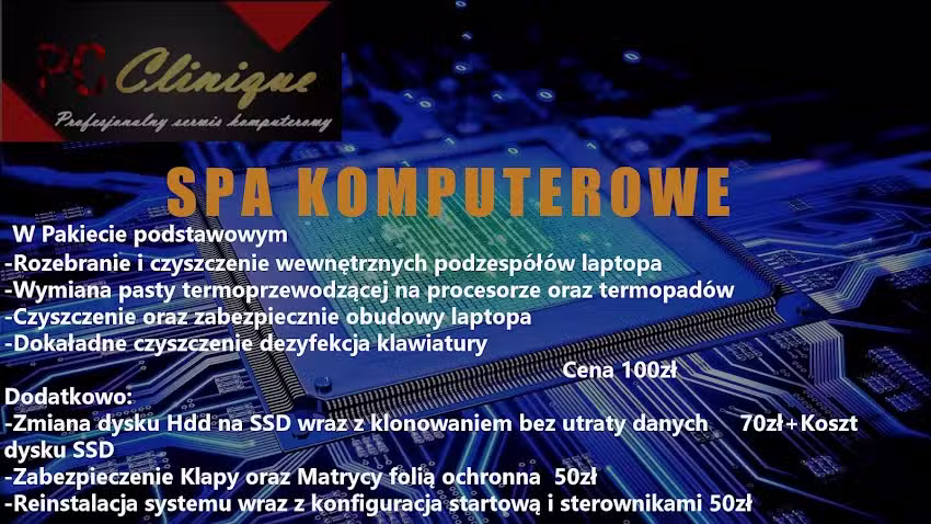 PC Clinique Profesjonalny serwis komputer&oacute;w