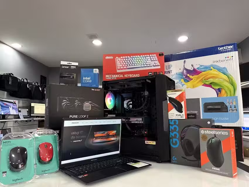 PROXICOM &ndash; Usługi serwisowe. Największy wyb&oacute;r komputer&oacute;w. Obsługa informatyczna.