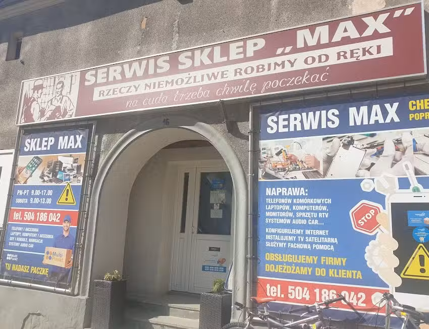 Serwis &ndash; Sklep &bdquo;MAX&rdquo; Mirosław Wojtalik