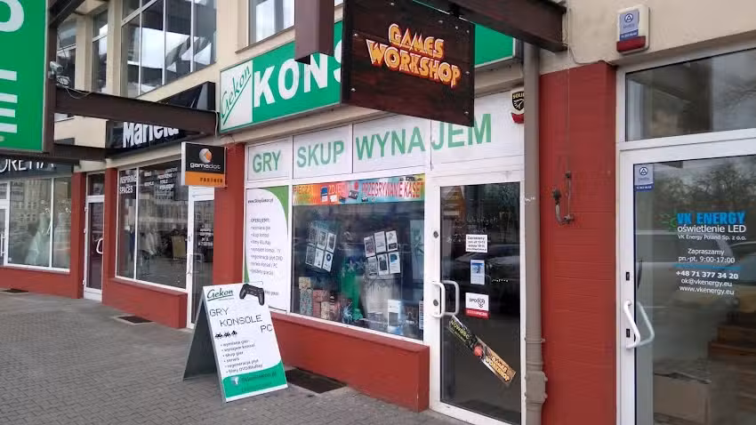 Sklep Gekon &ndash; GRY, konsole, naprawa i serwis konsol, pad&oacute;w, PC, figurki, retro