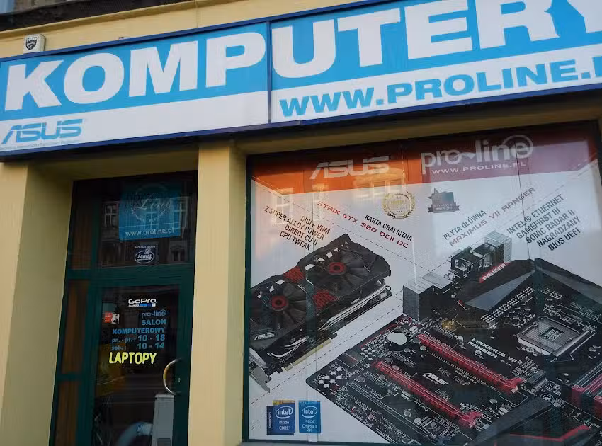 Sklep komputerowy ProLine Gliwice